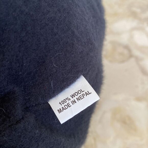 NWT 100% Wool Traditional Nepali Toque Made in Nepal Unisex - Picture 7 of 8